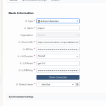 1 Integration setup