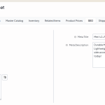 10 ai seo tab on product page