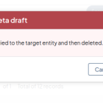 7 draft confirmation